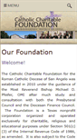 Mobile Screenshot of catholicfoundationsanangelo.org